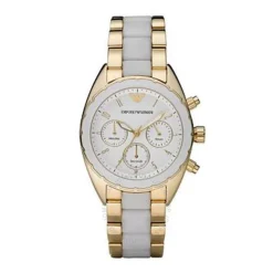 DAMES Watch2DayNL Dames | Emporio Armani^Armani AR5944 Dames Horloge 38mm 5 ATM