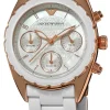 DAMES Watch2DayNL Dames | Emporio Armani^Armani AR5943 Dames Horloge 35mm 5ATM