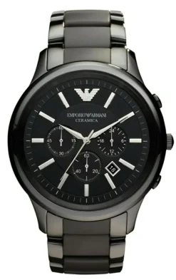 Heren Watch2DayNL Heren | Emporio Armani^Armani AR1452 Heren Horloge 43mm 5 ATM