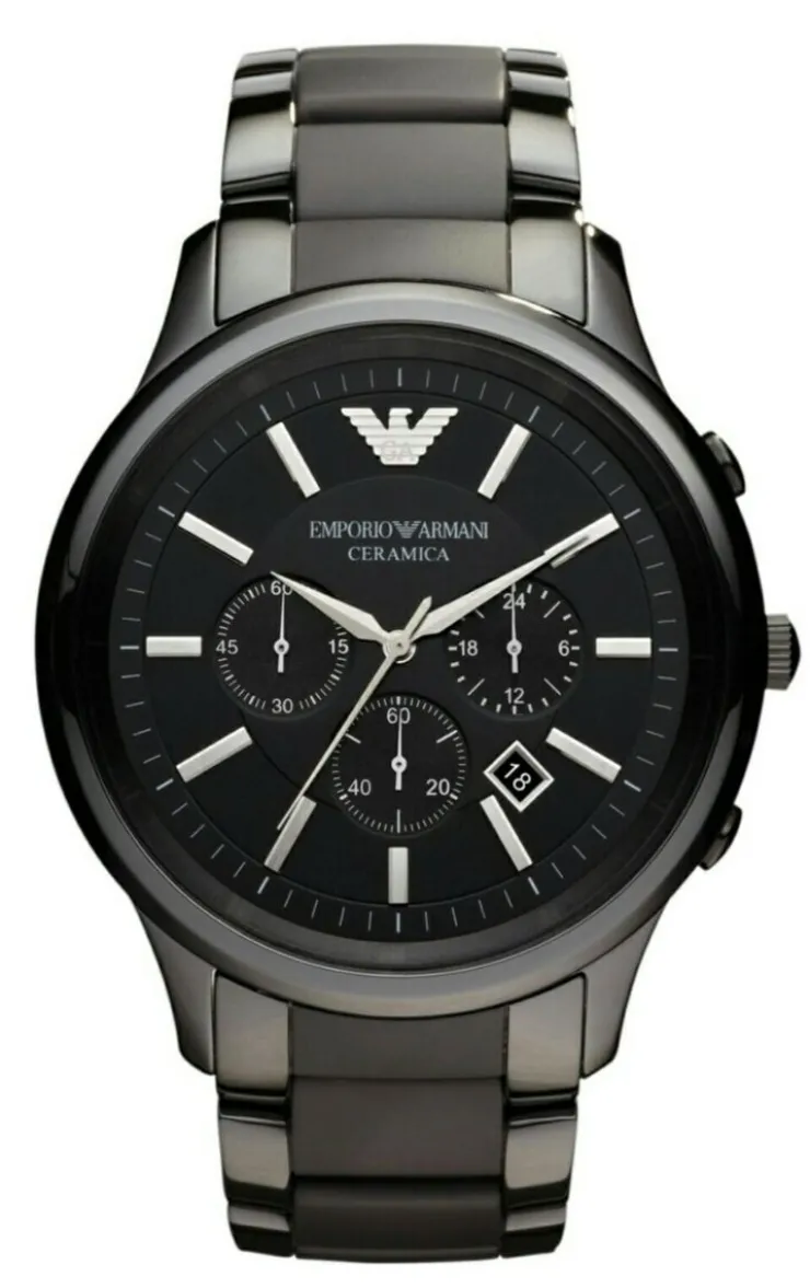 Heren Watch2DayNL Heren | Emporio Armani^Armani AR1452 Heren Horloge 43mm 5 ATM