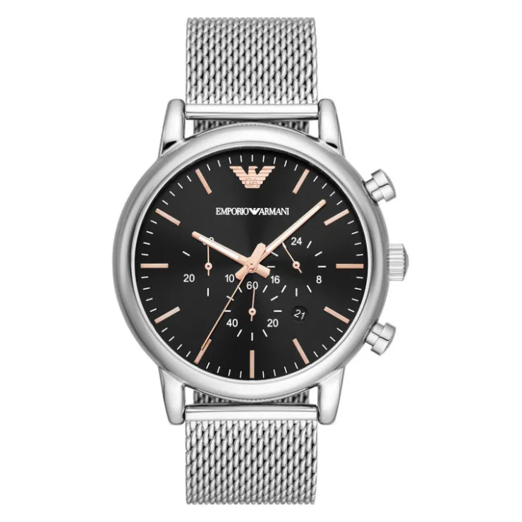 Heren Watch2DayNL Heren | Emporio Armani^Armani AR11429 Heren Horloge 46mm 5ATM