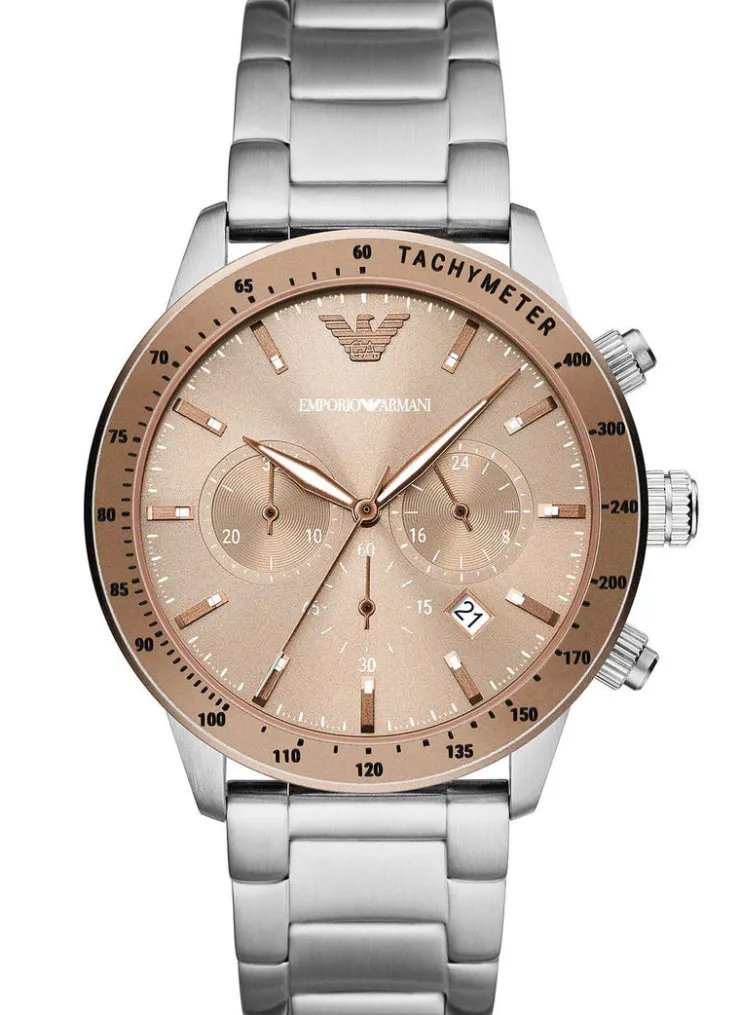 Heren Watch2DayNL Heren | Emporio Armani^Armani AR11352 Heren Horloge 43mm 3ATM