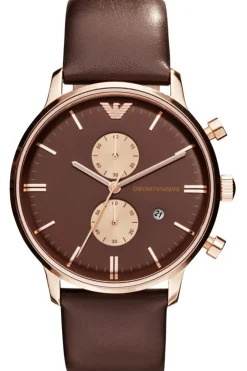 Heren Watch2DayNL Heren | Emporio Armani^Armani AR0387 Heren Horloge 42mm 5ATM