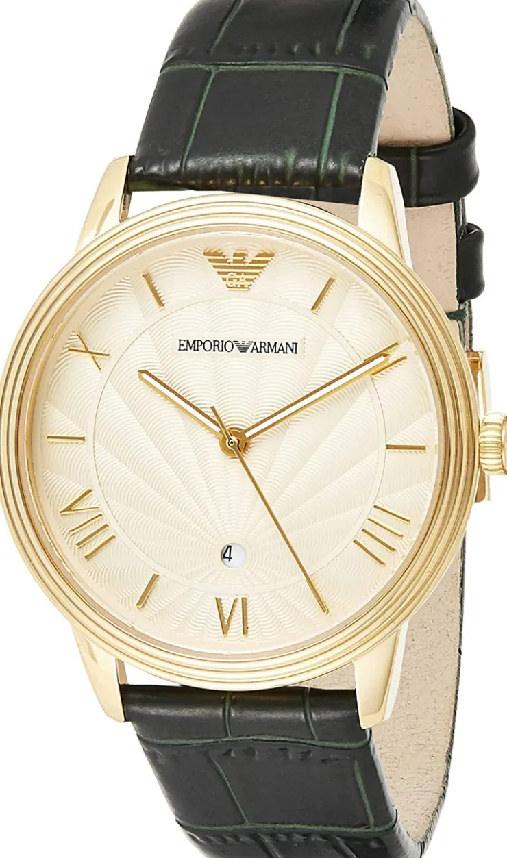 Heren Watch2DayNL Heren | Emporio Armani^Armani AR1718 Heren Horloge 43mm 5ATM