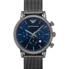 Heren Watch2DayNL Heren | Emporio Armani^Armani AR1979 Heren Horloge 46mm 3ATM