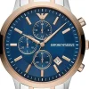 Heren Watch2DayNL Heren | Emporio Armani^Armani AR80025 Heren Horloge 43mm 5ATM