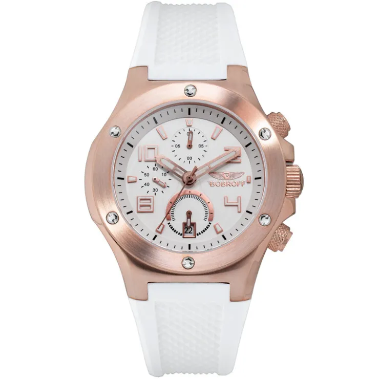 Watch2DayNL Bobroff^Bobroff BF1002M25 Unisex Horloge 43mm 10ATM