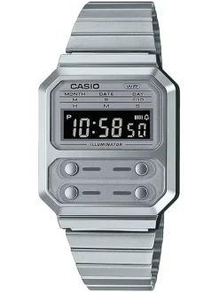 Watch2DayNL Casio^Casio A100WE-7BEF Unisex Horloge 33 mm 3 ATM