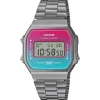 Watch2DayNL Casio^Casio A168WERB2AEF Unisex Horloge 38,6mm x 36,3mm x 9,6mm 3 ATM