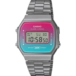 Watch2DayNL Casio^Casio A168WERB2AEF Unisex Horloge 38,6mm x 36,3mm x 9,6mm 3 ATM