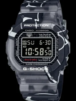 Heren Watch2DayNL Heren | Casio^Casio DW-5000SS-1ER Heren Horloge 42,8 mm 10 ATM