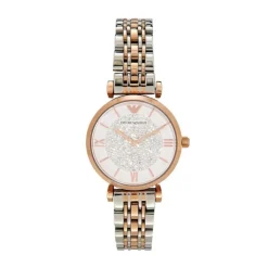 Watch2DayNL Emporio Armani^Emporio Armani AR1926 Dames Horloge32mm 5ATM