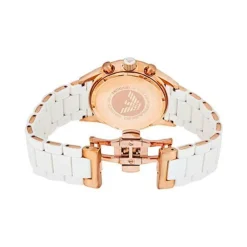 Watch2DayNL Emporio Armani^Emporio Armani AR5919 Dames Horloge 43mm 5ATM