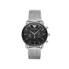 Watch2DayNL Emporio Armani^Emporio Armani AR11104 Heren Horloge 43mm 5ATM