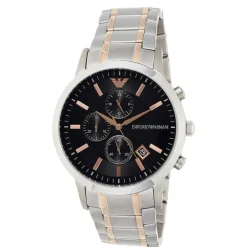 Watch2DayNL Emporio Armani^Emporio Armani AR11165 Heren Horloge 43mm 5ATM