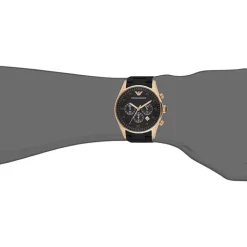 Watch2DayNL Emporio Armani^Emporio Armani Tazio AR5905 Heren Horloge 43mm 5 ATM