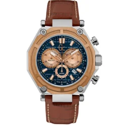 Heren Watch2DayNL Heren^Gc X10005G7S Heren Horloge 44,5mm 10ATM