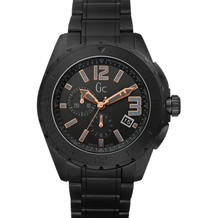 Heren Watch2DayNL Heren^Gc X76009G2S Heren Horloge 45mm 10ATM