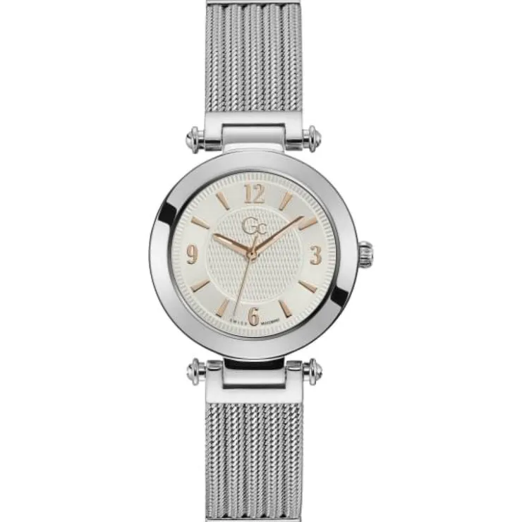 DAMES Watch2DayNL Dames^Gc Y59004L1MF Dames Horloge 32,0mm 10ATM