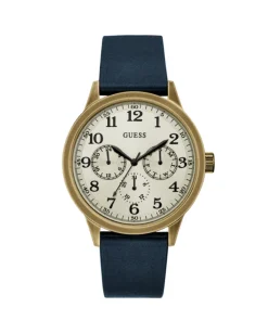 Heren Watch2DayNL Heren | Guess^Guess W1101G2 Heren Horloge 46 mm 5 ATM
