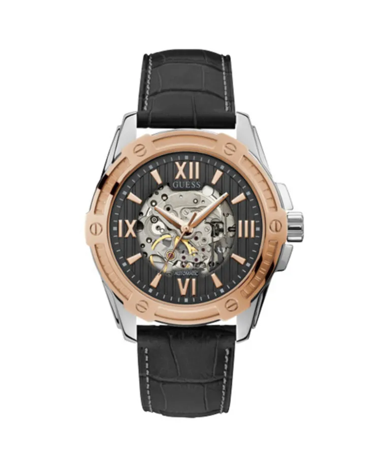 Heren Watch2DayNL Heren | Guess^Guess W1308G1 Heren Horloge 45mm 5 ATM