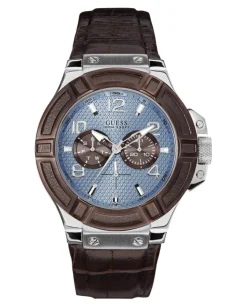 Heren Watch2DayNL Heren | Guess^Guess W0040G10 Heren Horloge 45mm 10ATM