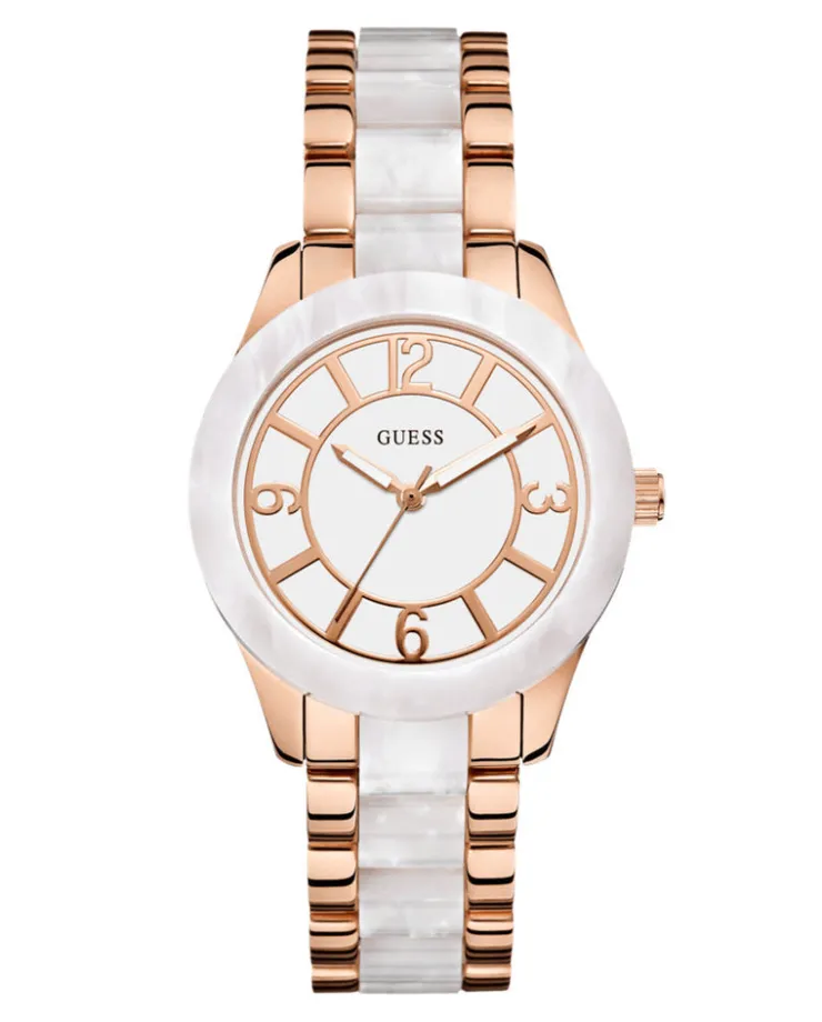 DAMES Watch2DayNL Dames | Guess^Guess W0074L2 Dames Horloge 37mm 5ATM