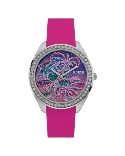 DAMES Watch2DayNL Dames | Guess^Guess W0960L1 Dames Horloge 44mm 3 ATM