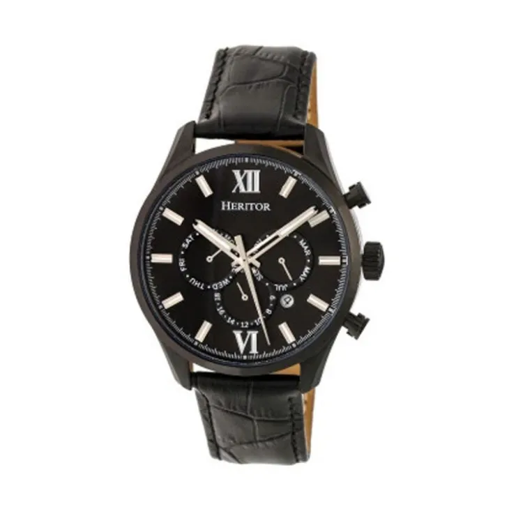 Watch2DayNL Heritor^Heritor Automatic Benedict HERHR6805 Heren Horloge 40mm 5 ATM