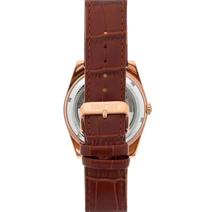 Watch2DayNL Heritor^Heritor Automatic Daxton HERHS3005 Heren Horloge 43mm 5 ATM