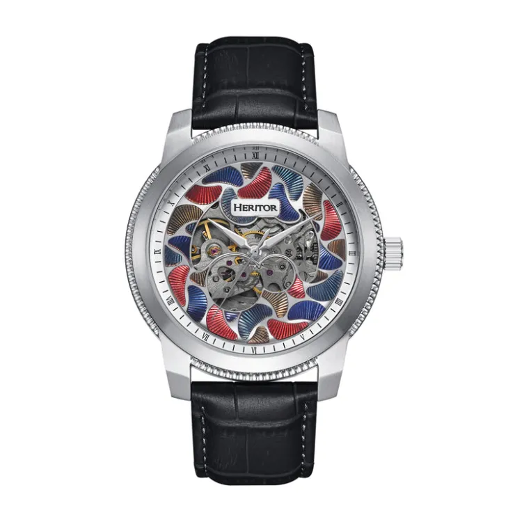 Heren Watch2DayNL Heren | Heritor^Heritor Automatic Emmanuel HERHS3701 Heren Horloge 45mm 10 ATM