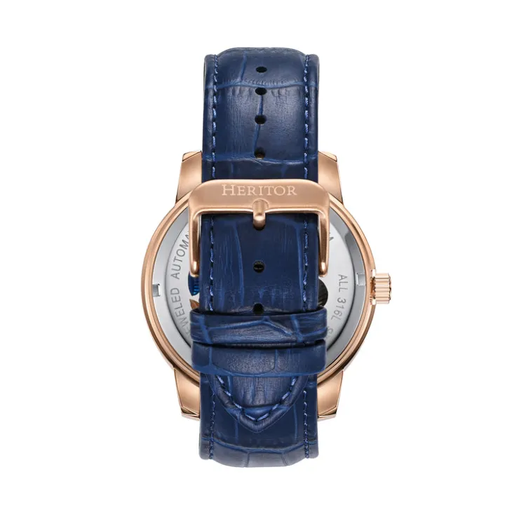 Heren Watch2DayNL Heren | Heritor^Heritor Automatic Emmanuel HERHS3704 Heren Horloge 45mm 10 ATM