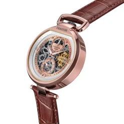 Heren Watch2DayNL Heren | Heritor^Heritor Automatic Lincoln HERHS3605 Heren Horloge 45mm 5 ATM