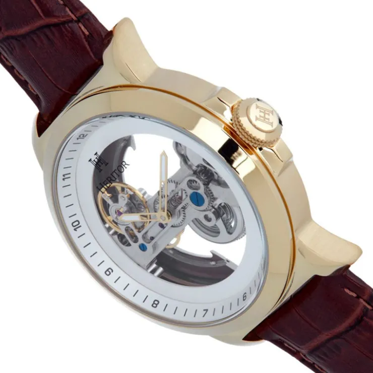 Watch2DayNL Heritor^Heritor HERHS2403 Heren Horloge 45mm 5ATM