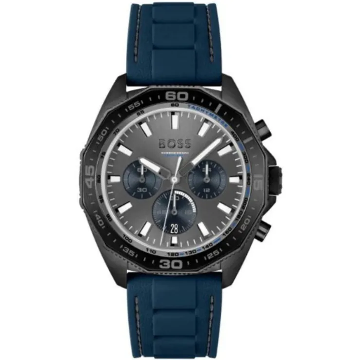 Heren Watch2DayNL Heren | Hugo Boss^Hugo boss 1513972 Heren Horloge 44mm 5 ATM