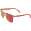 Watch2DayNL Italia Independent^Italia independent 0024-055-018 Zonnebril Unisex 53/20/145