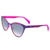 Watch2DayNL Italia Independent^Italia independent 0022-ZEB-013 Zonnebril Dames 55/15/140