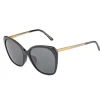 Watch2DayNL Jimmy Choo^Jimmy choo ELE-F-S-807 Dames Zonnebril 56/18/145