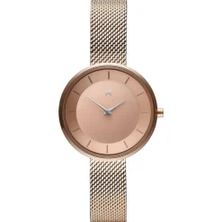 DAMES Watch2DayNL Dames^Mvmt D-FB01-RGS Dames Horloge 32mm 5 ATM