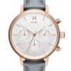 DAMES Watch2DayNL Dames^Mvmt D-FC01-RGGR Dames Horloge 38mm 5 ATM