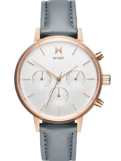 DAMES Watch2DayNL Dames^Mvmt D-FC01-RGGR Dames Horloge 38mm 5 ATM