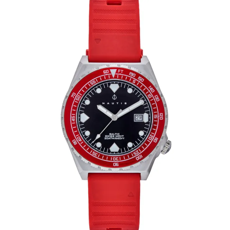 Heren Watch2DayNL Heren^Nautis Baltic NAUN104 -1 Heren Horloge 45mm 20 ATM