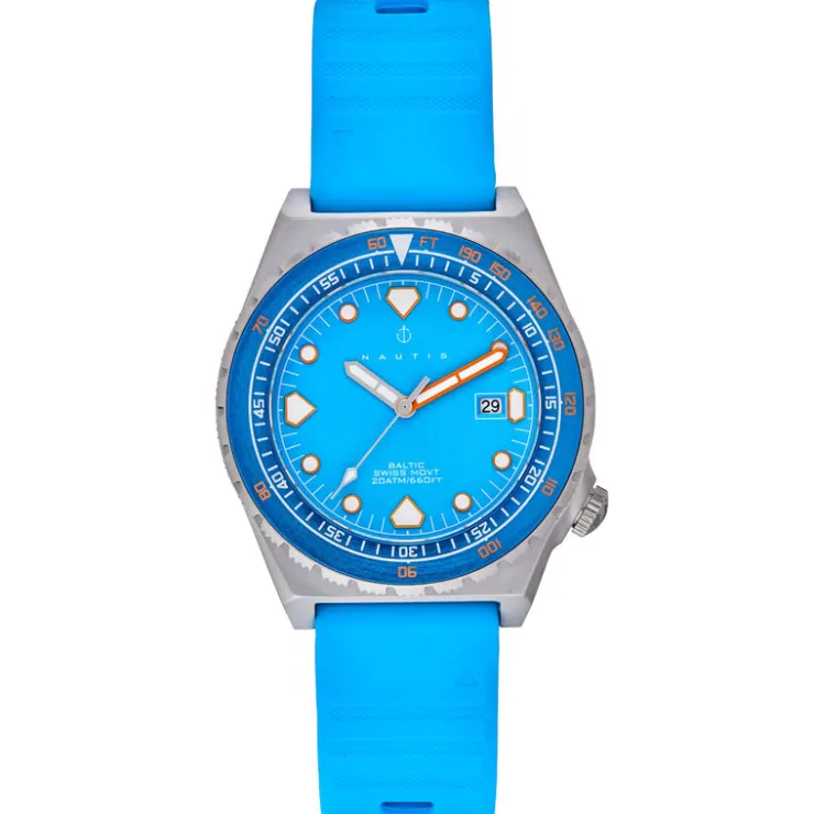 Heren Watch2DayNL Heren^Nautis Baltic NAUN104-4 Heren Horloge 45mm 20 ATM