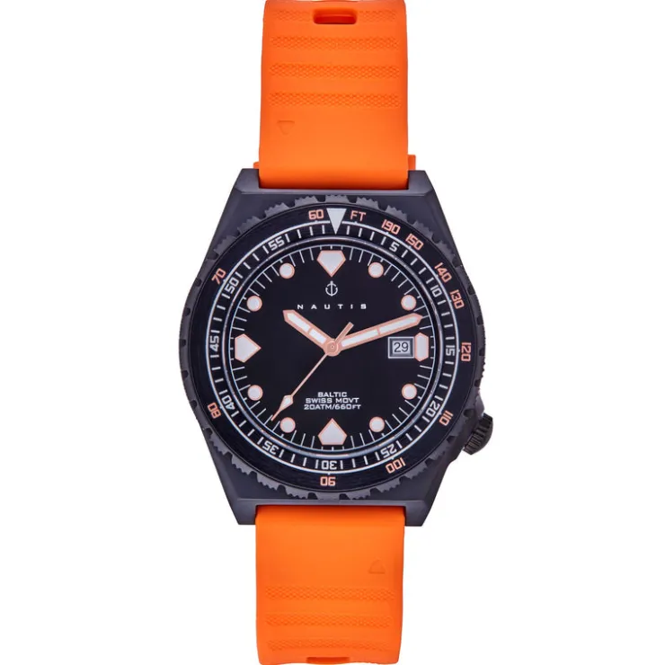 Heren Watch2DayNL Heren^Nautis Baltic NAUN104-6 Heren Horloge 45mm 20 ATM