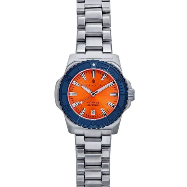 Heren Watch2DayNL Heren^Nautis Cortez NAUN102-5 Heren Horloge 42mm 20 ATM