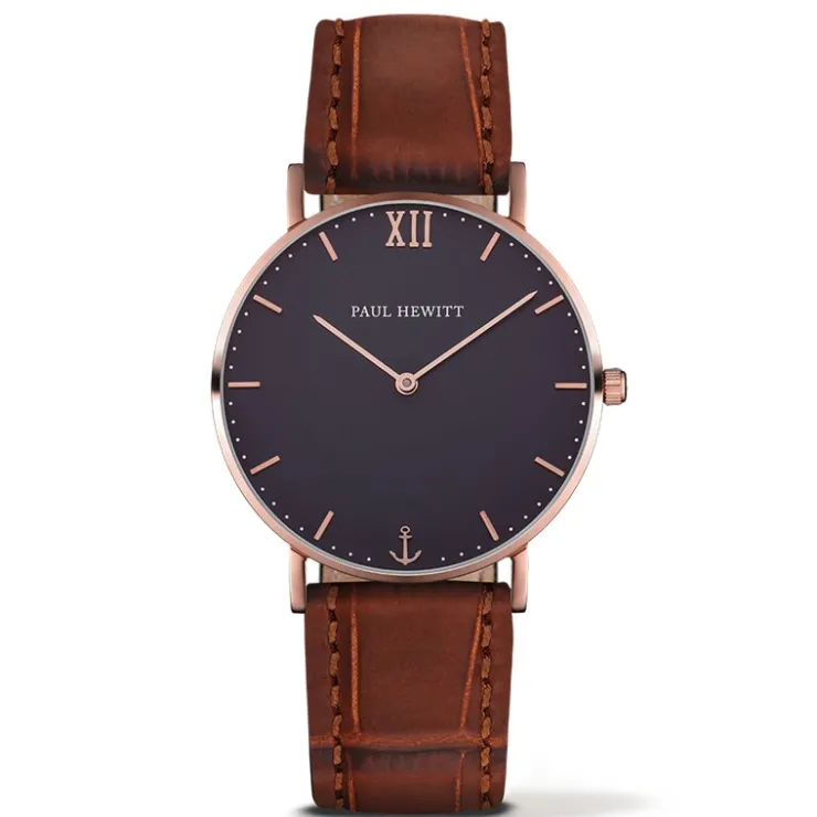 DAMES Watch2DayNL Dames^Paul hewitt PH-SA-R-ST-B-14S Dames Horloge 39mm 5 ATM