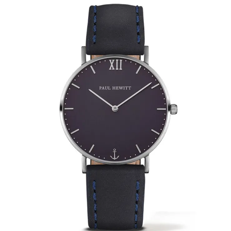 DAMES Watch2DayNL Dames^Paul hewitt PH-SA-S-SM-B-11S Dames Horloge 36mm 5 ATM