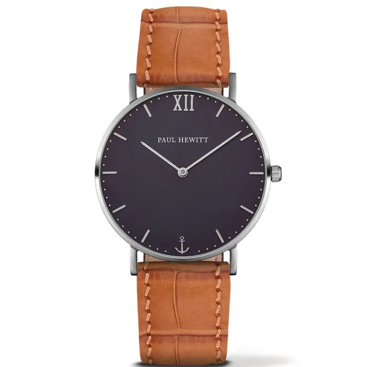 DAMES Watch2DayNL Dames^Paul hewitt PH-SA-S-ST-B-16M Dames Horloge 39mm 5 ATM