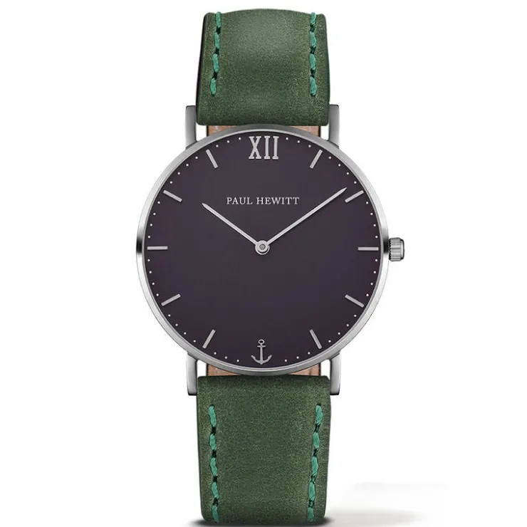 DAMES Watch2DayNL Dames^Paul hewitt PH-SA-S-ST-B-12M Dames Horloge 39mm 5 ATM
