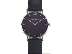 DAMES Watch2DayNL Dames^Paul hewitt PH-SA-S-ST-B-11S Dames Horloge 39mm 5 ATM
